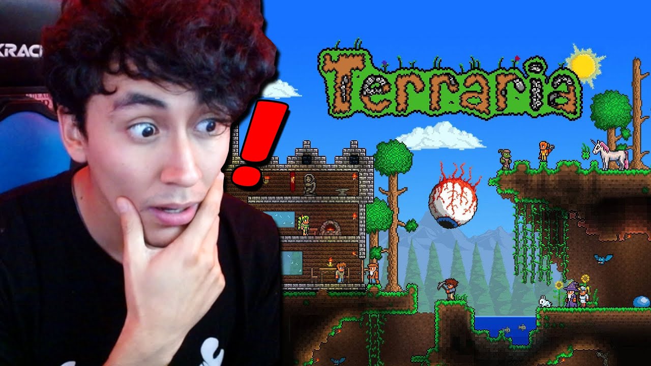 🌲Mi primera VEZ en TERRARIA🌲