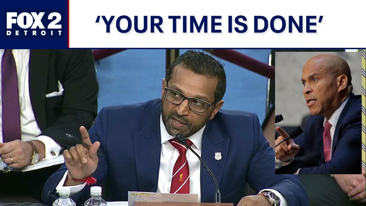 Wild exchange: FBI's Kash Patel, Sen Cory Booker trade verbal shots