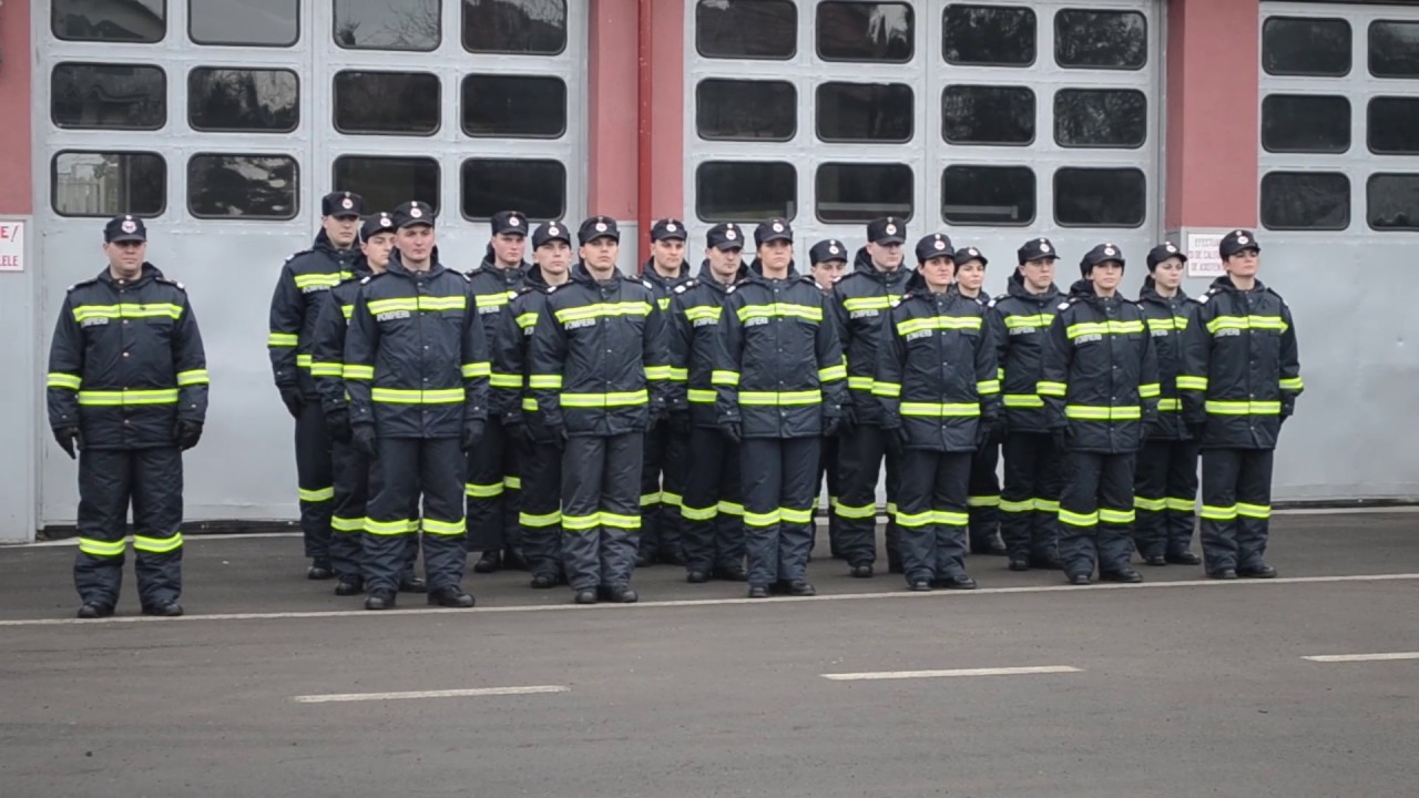 18 pompieri au depus jurământul militar la ISU Suceava, 03.02.2017