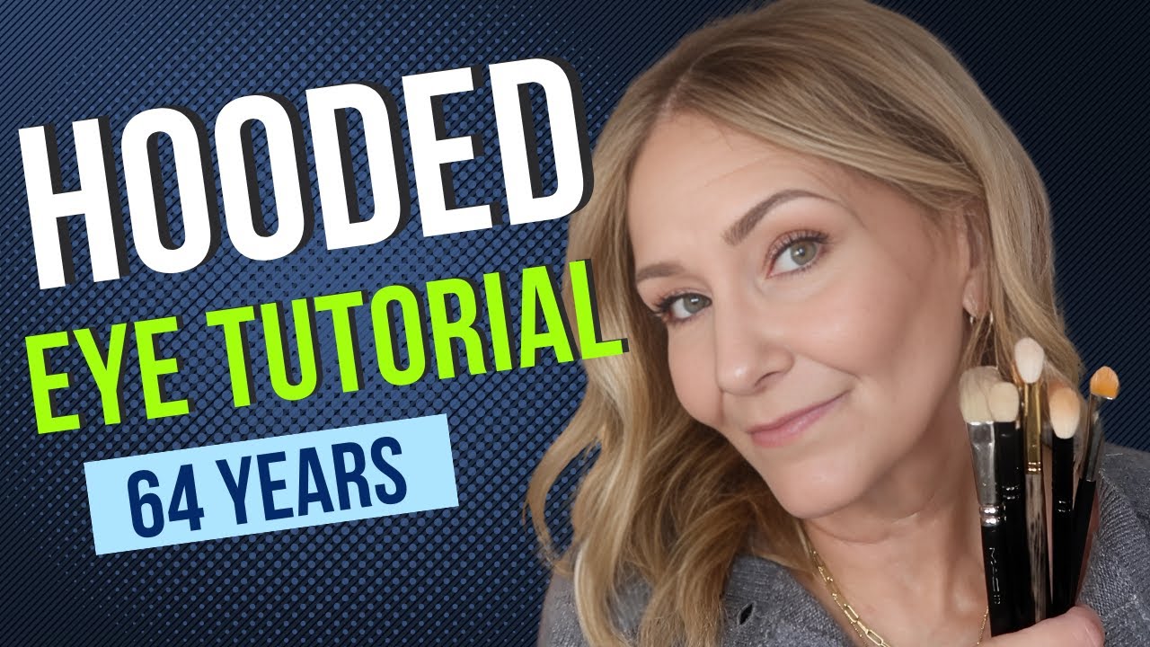 Hooded Eyes Makeup for Mature Skin | Easy Tutorial for Sagging & Textured Lids