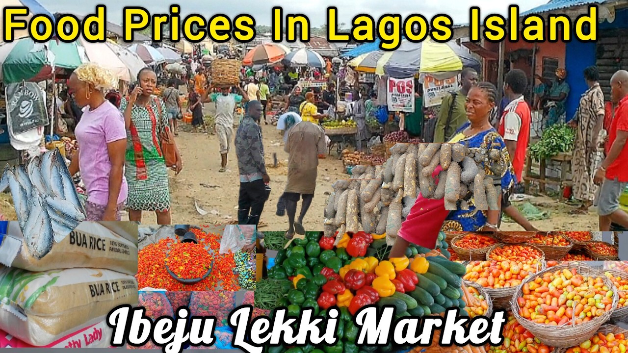 Текущие цены на продукты питания на острове Лагос || Ibeju lekki + Замороженные продукты