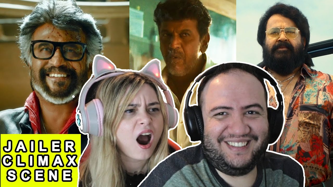 I SHOCKED MY WIFE WITH JAILER CLIMAX SCENE | Rajinikanth, Mohanlal, Shivarajkumar Entry Reaction
