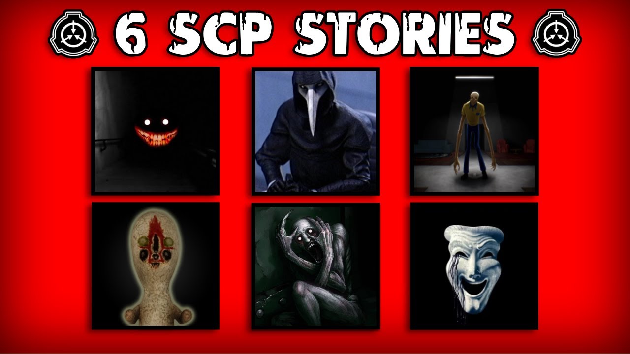 Top 6 Most Popular SCPs [Animation]