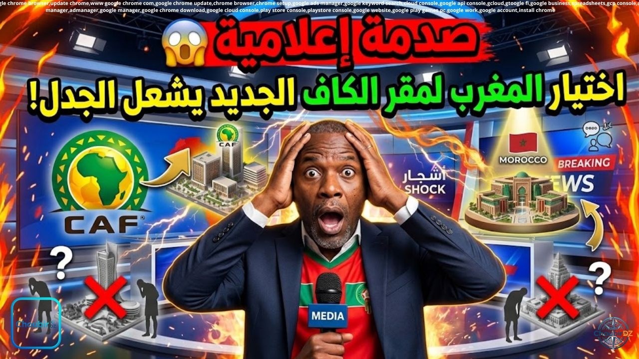 صدمة إعلامية مصرية 😱 اختيار المغرب لمقر الكاف الجديد يشعل الجدل نقله من مصر الى عاصمة الرباط 