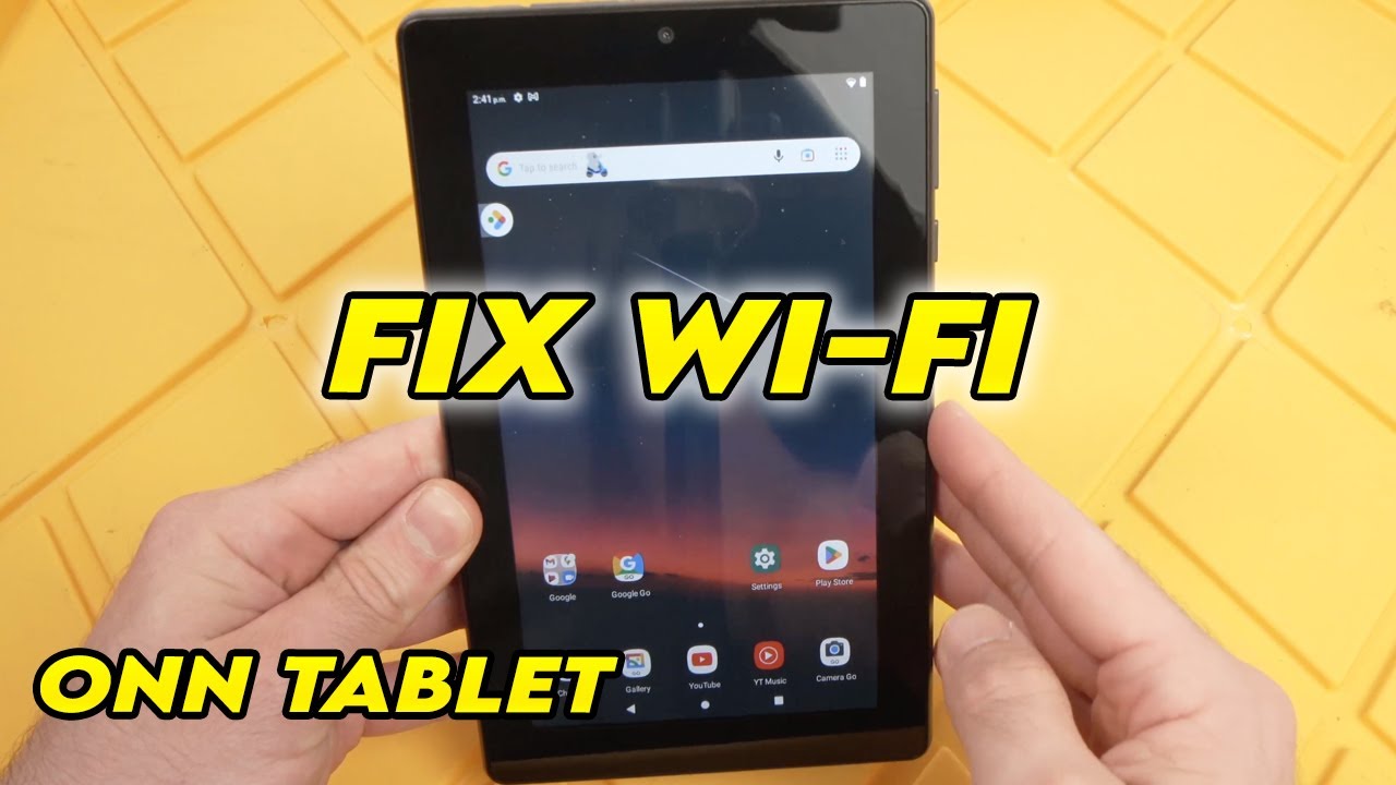 Планшет Onn: устранение проблем с подключением к Интернету по Wi-Fi