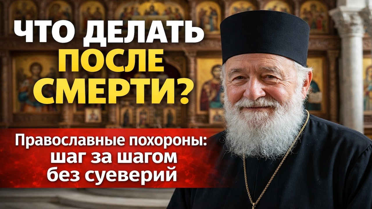 Что делать после смерти Православные похороны шаг за шагом без суеверий