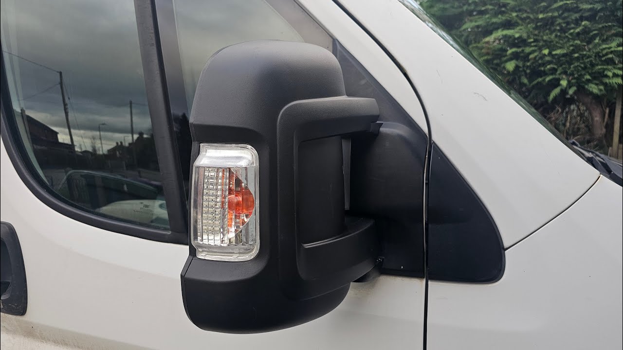 Замена наружного корпуса бокового зеркала Fiat Ducato
