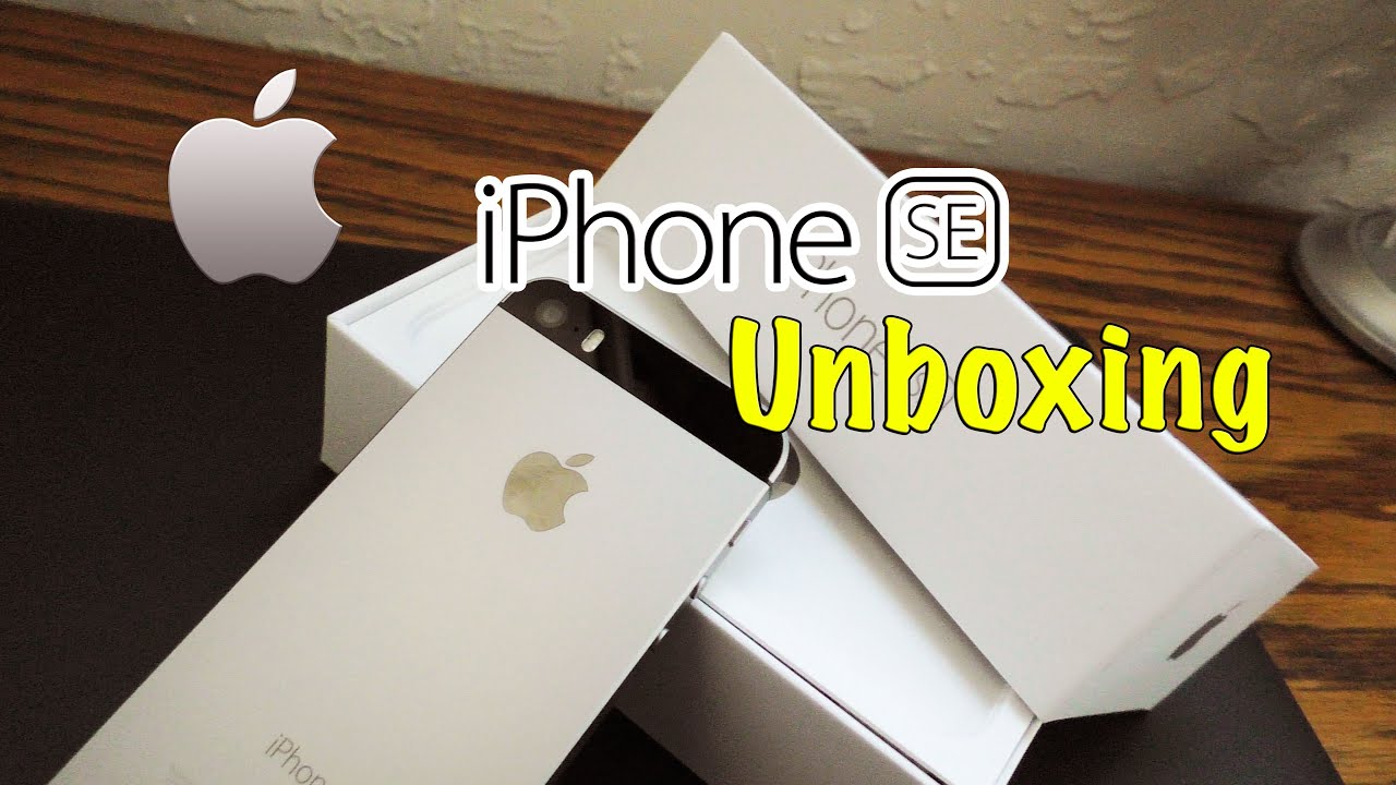 Apple iPhone SE Unboxing | Space Gray Edition