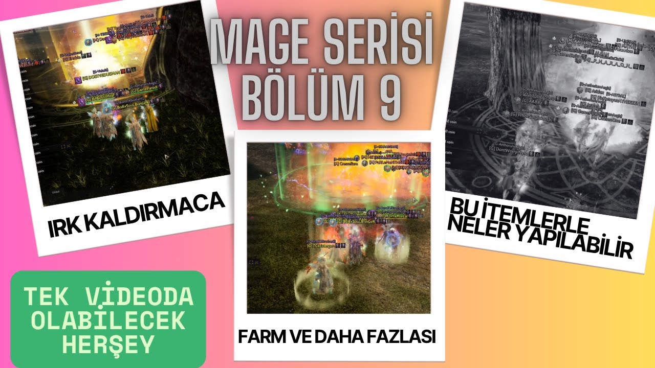 Rise Online Mage Serisi Bölüm#9 1 Günde 3 GB Kastım - Bol Pk lı , Bol Farmlı Dolu Dolu Bölüm Oldu