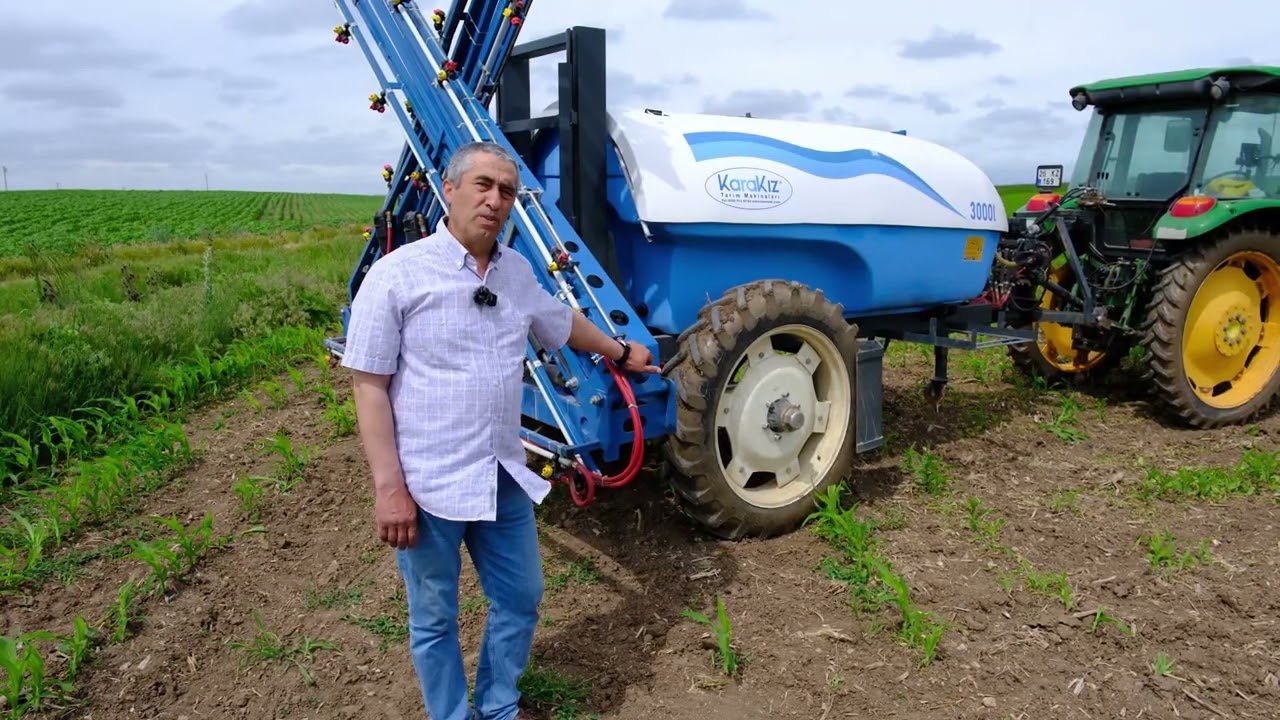 Yeni Dozaj metreli KARAKIZ ilaçlama makinamız