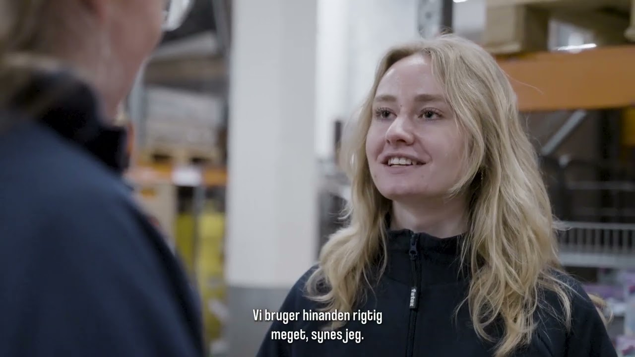 Emilie og Emilie er i lære som management trainee i Føtex