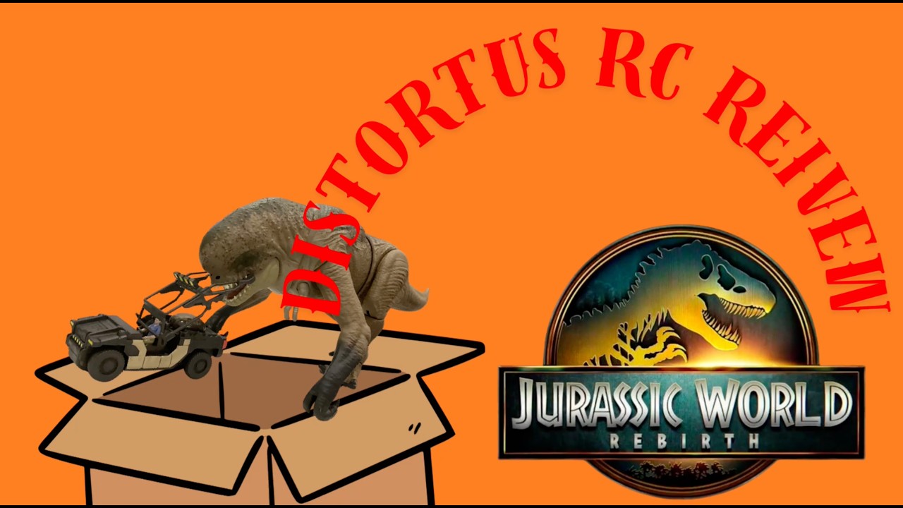 Jurassic World Rebirth D-Rex RC Toy Review 🦖 Remote Control Dino Rampage! | Epic Dinosaurs