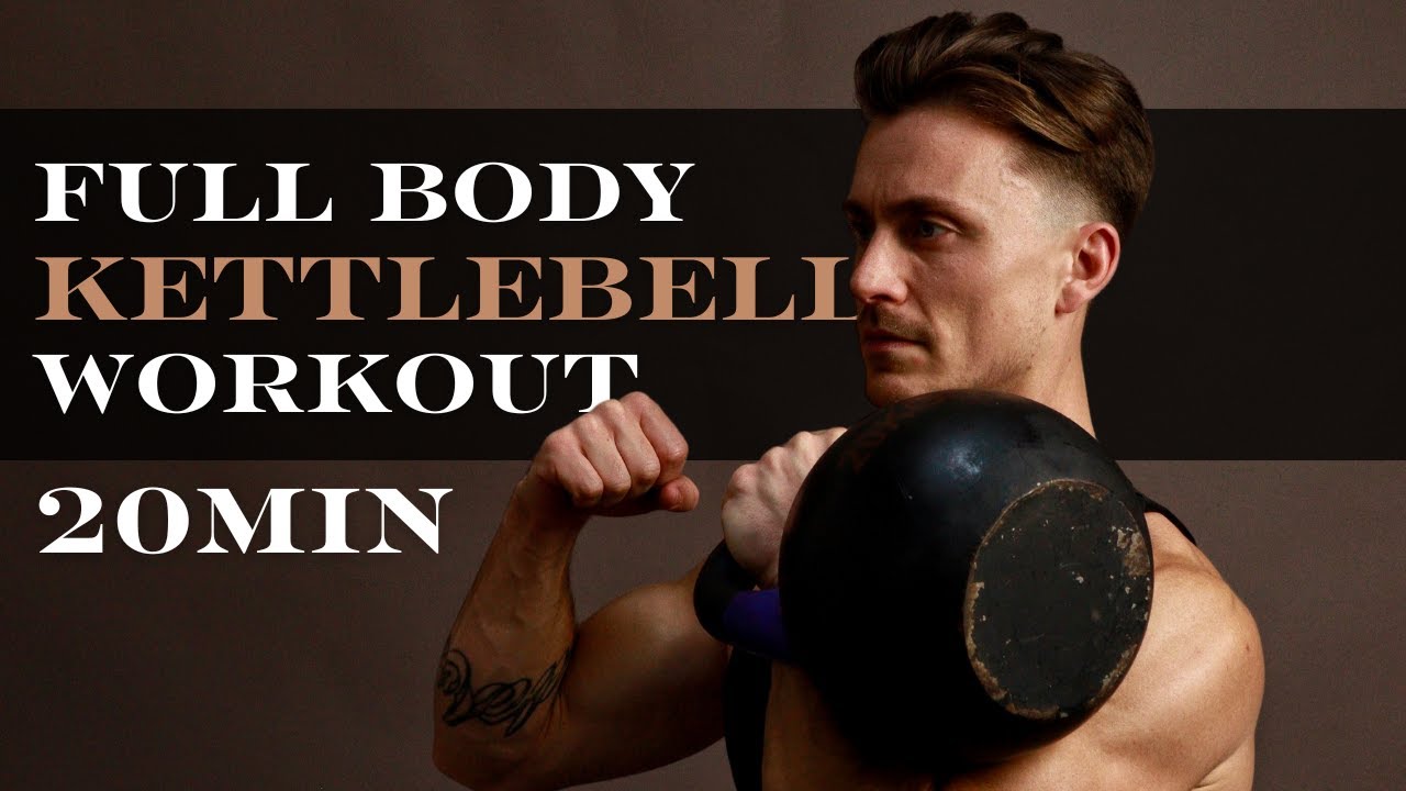 SINGLE KETTLEBELL WORKOUT // 20min, Full Body