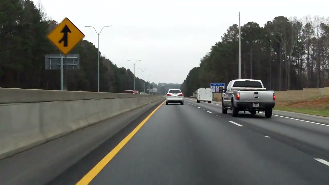 Interstate 575 (Exits 1 to 9) northbound (Local Lanes)