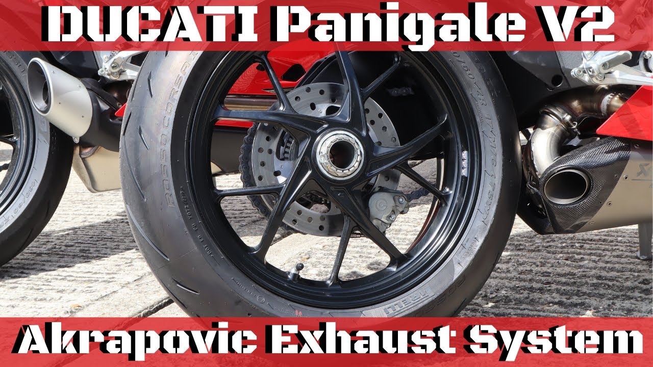 Ducati Panigale V2 Akrapovic Exhaust System Look,Sound,Cost & Benefits