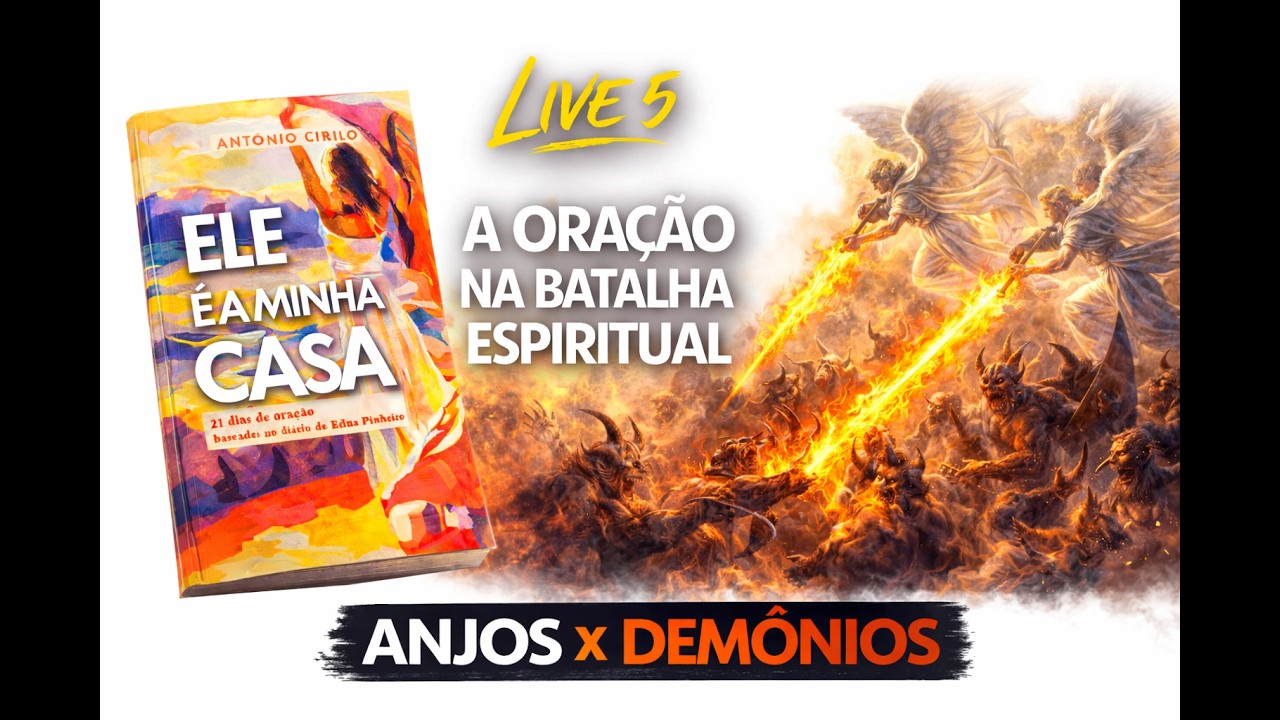 LIVE 5 — TEMA: A ORAÇÃO NA BATALHA ESPIRITUAL(Série: Ele é a Minha Casa)