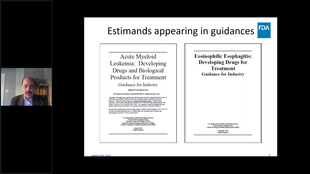 Joint webinar on estimands in clinical trials (Nov 5, 2020)