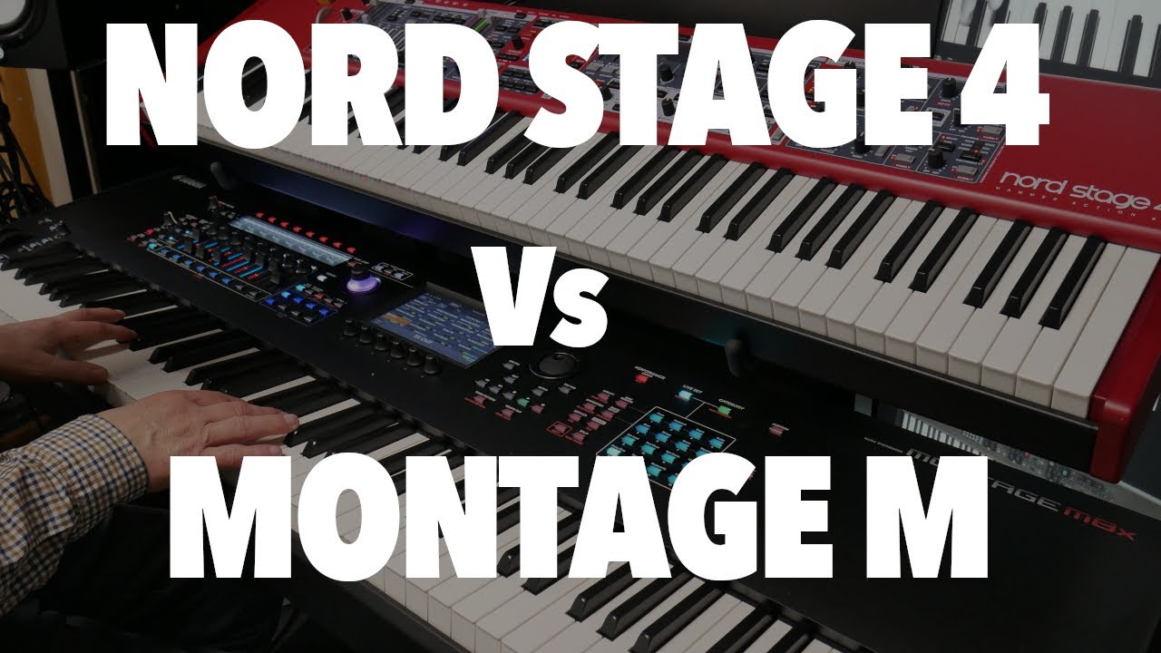 Yamaha Montage M8X против Nord Stage 4 - 88 - Подробное сравнение
