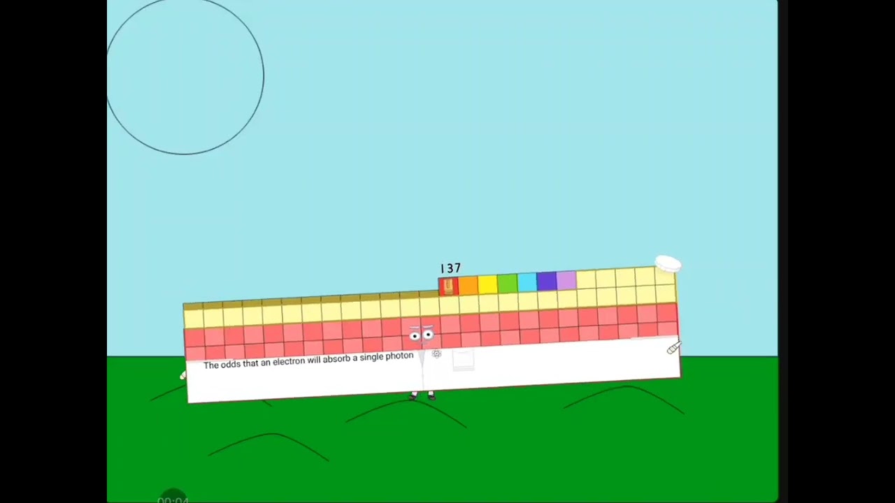 Gen 5.6 Numberblock 137 (my fanmade)