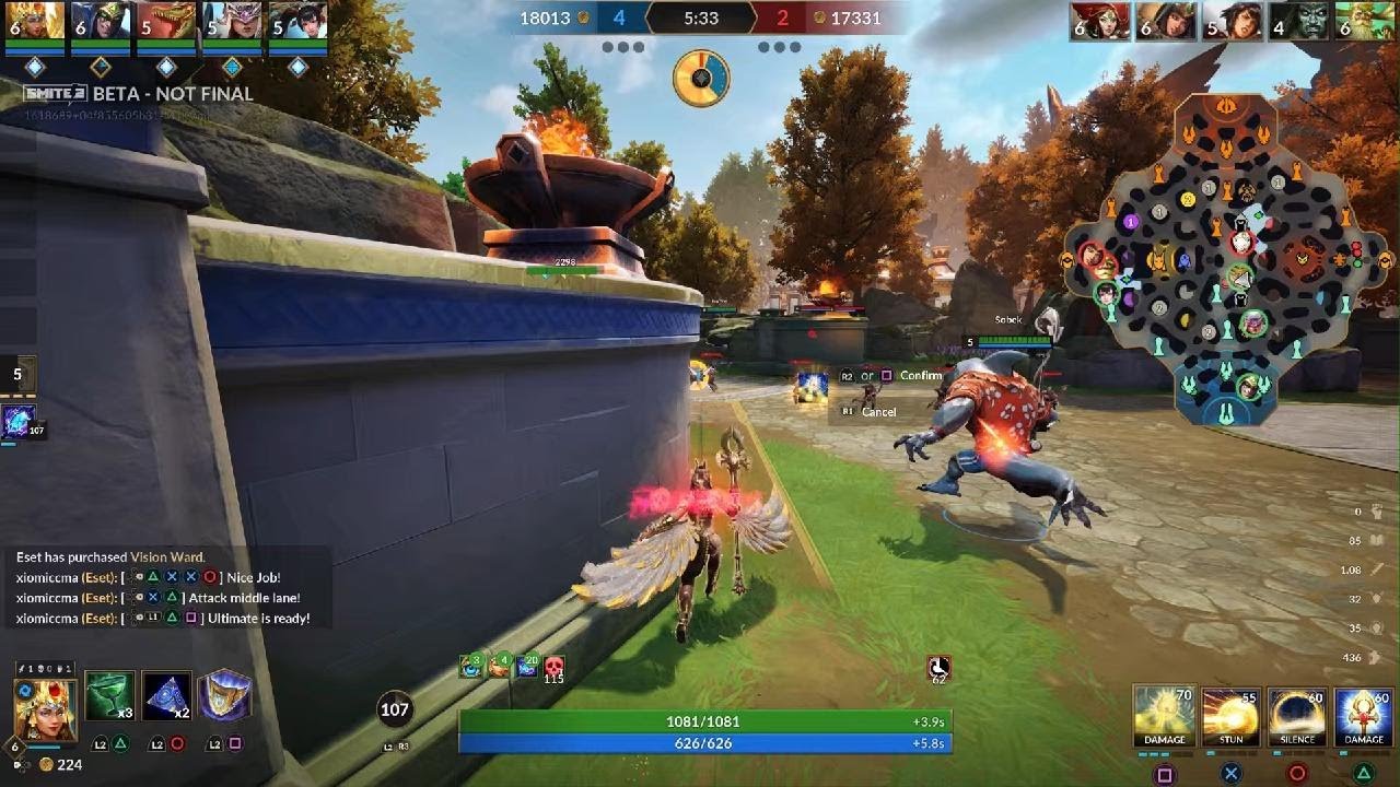 SMITE 2 Ranked Gold Eset Mid