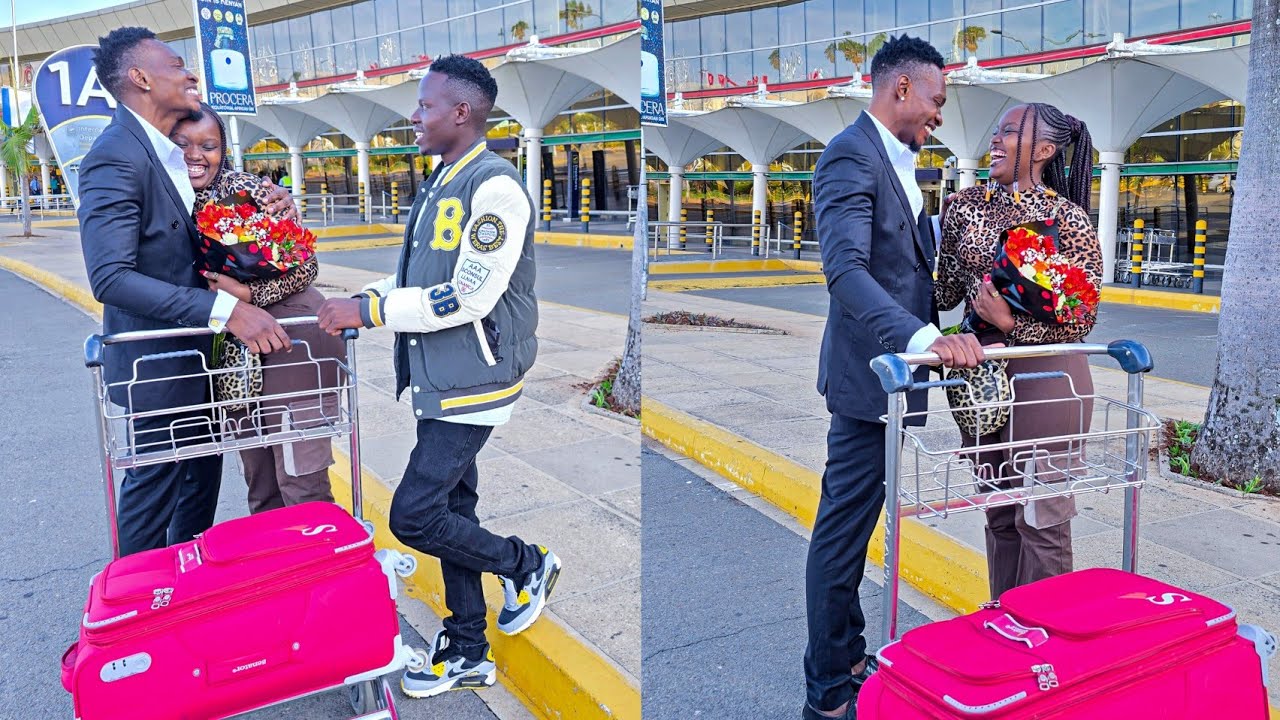Blood sister?Drama at JKIA✈️💥After Ray From USA landed with high expectations   but Guess what?🥲