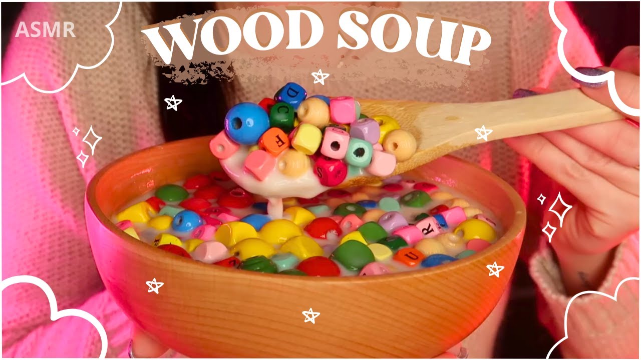Nowy Wyzwalacz! 🤩 WOOD SOUP 🪵 Drewniana Zupa • ASMR Po Polsku🇵🇱