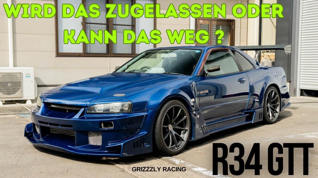 Vom Tokyo Autosalon 2010 auf deutsche Straßen ? Skyline R34 GTT Showcar.