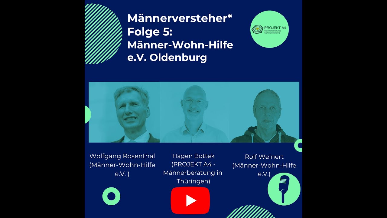 M&auml;nnerversteher* Folge 5: Wohin, wenn's nicht mehr geht? M&auml;nner-Wohn-Hilfe e.V. in Oldenburg