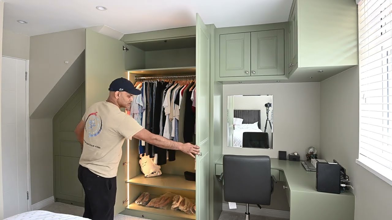 Fitted Wardrobe with Lighting