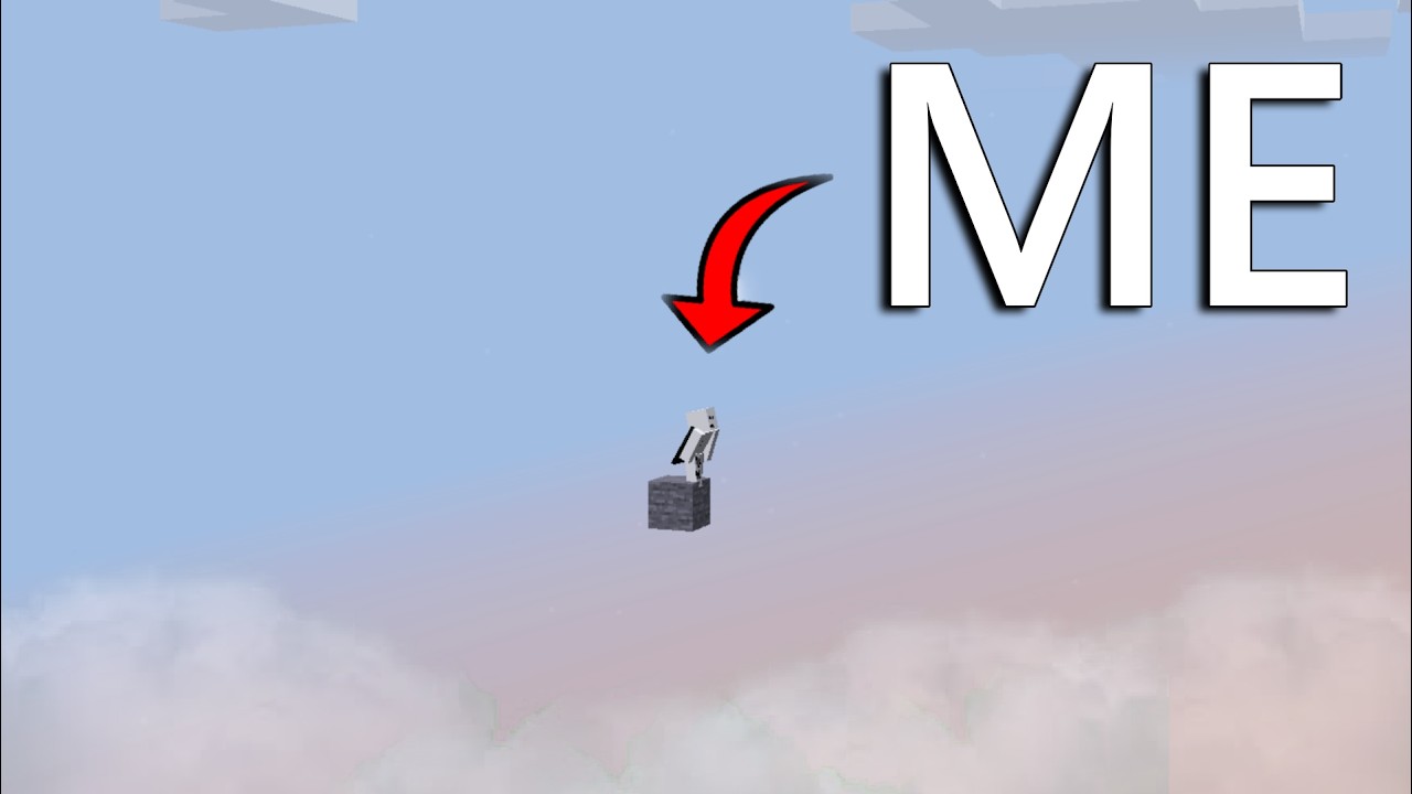 Beating Minecraft With No Terrain