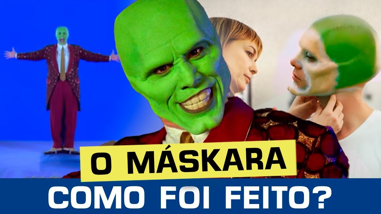 O SEGREDO dos EFEITOS de O MÁSKARA (bastidores, como foi feito o clássico com Jim Carrey)