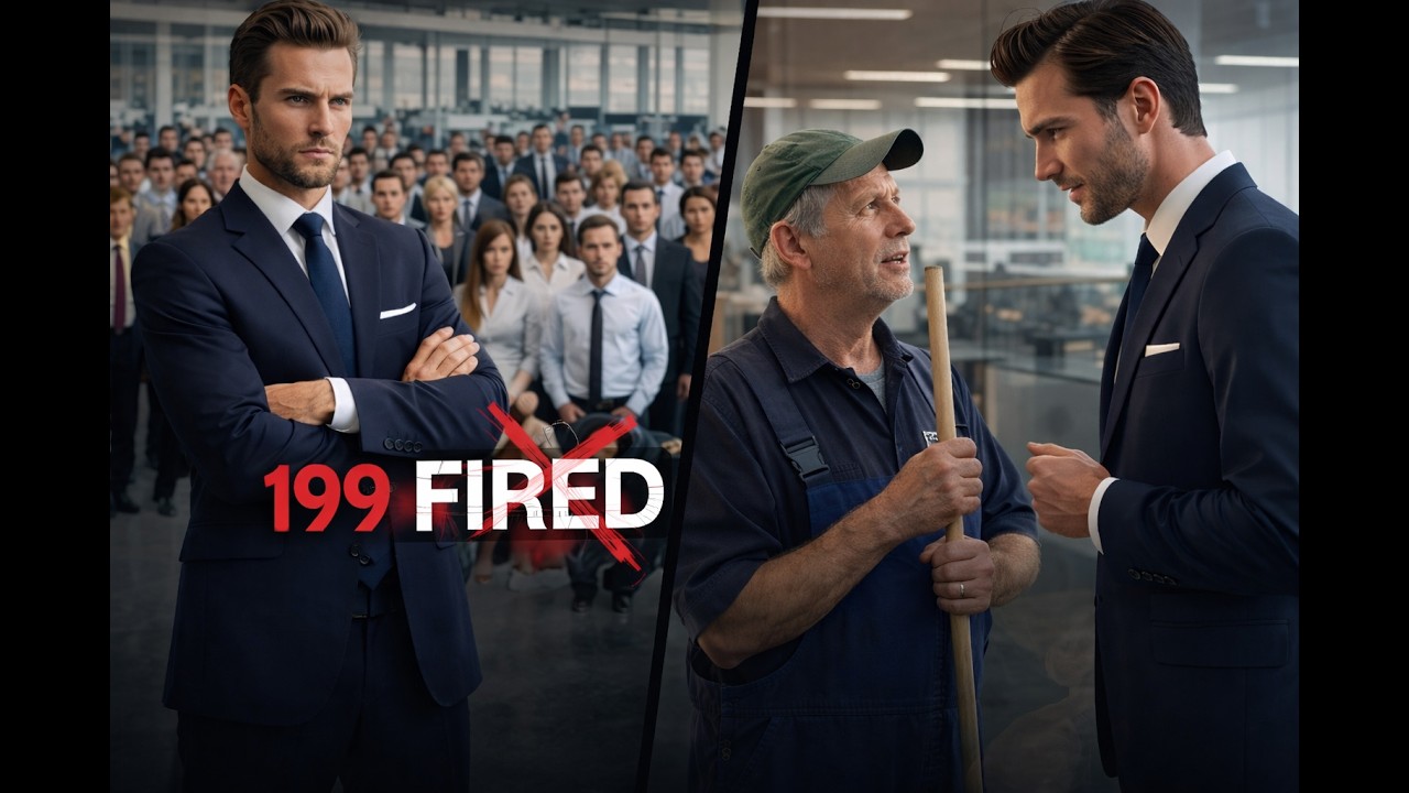 The Billionaire Fired 199 Employees — But Kept the Janitor for One Shocking Reason
