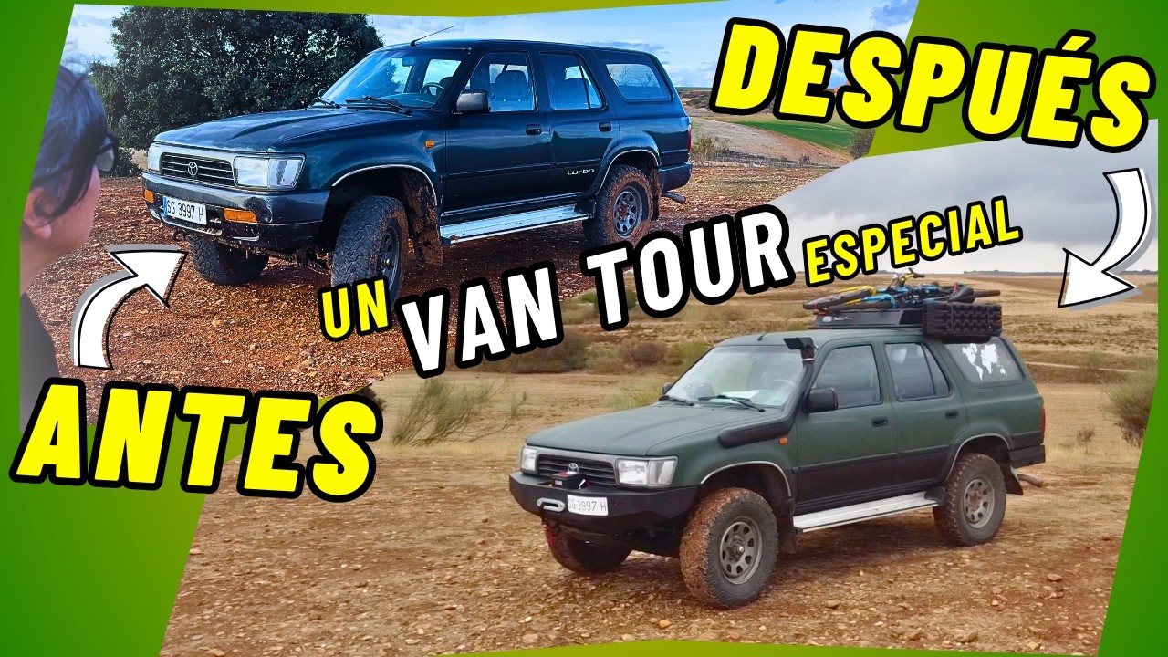 🚘 VAN TOUR de la CAMPERIZACIÓN del TOYOTA 4RUNNER 🚨