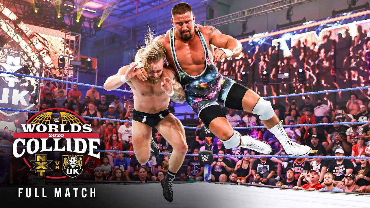 FULL MATCH: Bron Breakker vs. Tyler Bate | NXT and NXT UK Title Unification Match: Worlds Collide