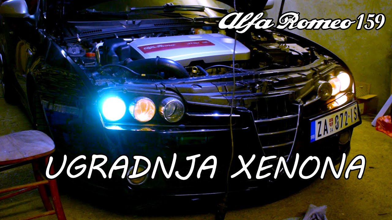INSTALACIJA XENONA NA ALFU 159
