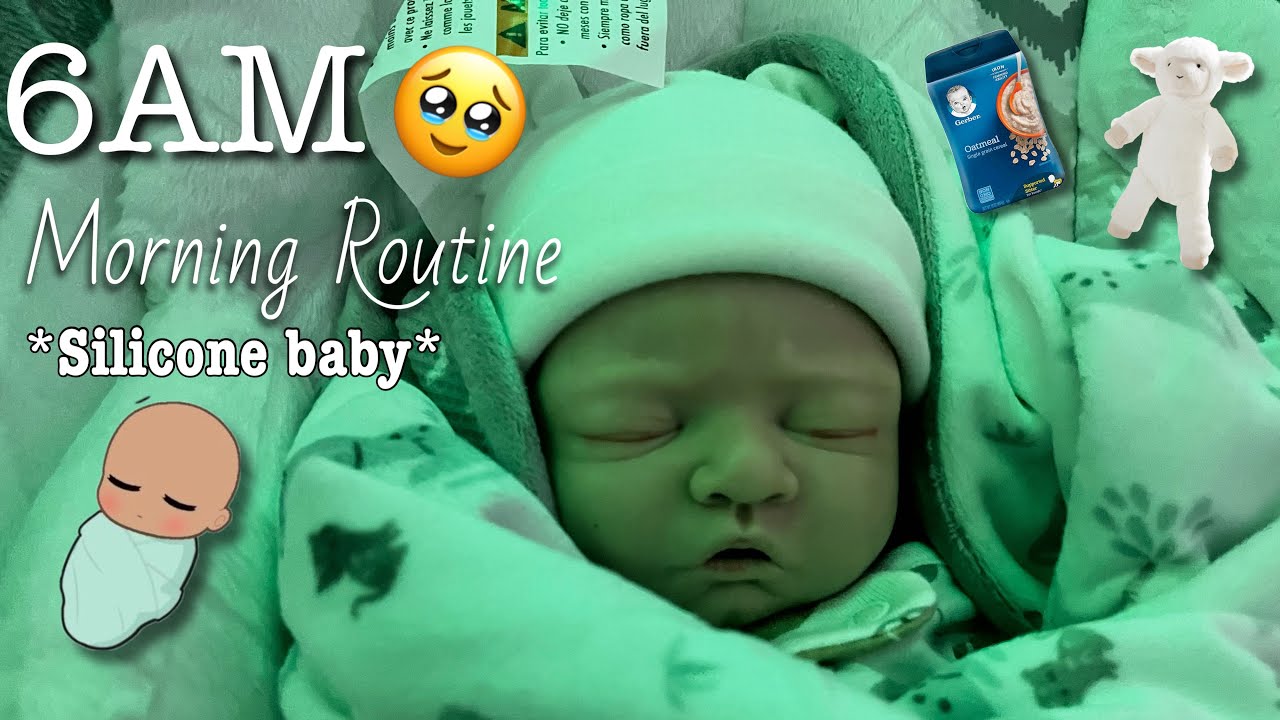 My 6AM Morning Routine With a Silicone Baby|Newborn|Role-play|Reborn&rsquo;s World