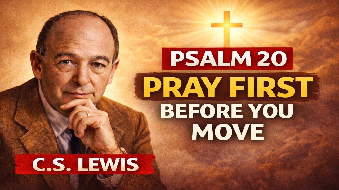 PSALM 20 - PRAY FIRST Before Making Your NEXT MOVE | CS Lewis Hub