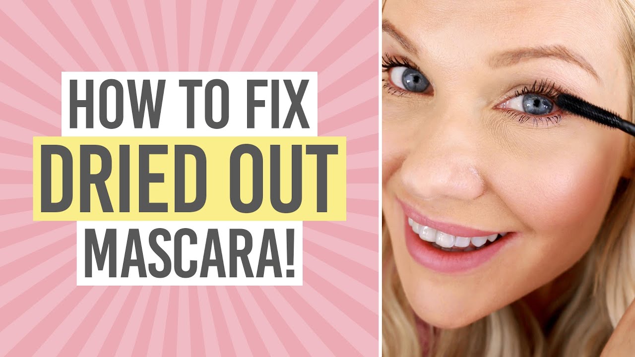 HOW TO FIX DRIED-OUT MASCARA! | MASCARA BEAUTY HACK! ✨