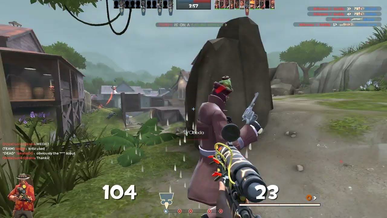 Team Fortress 2 Sniper Gameplay