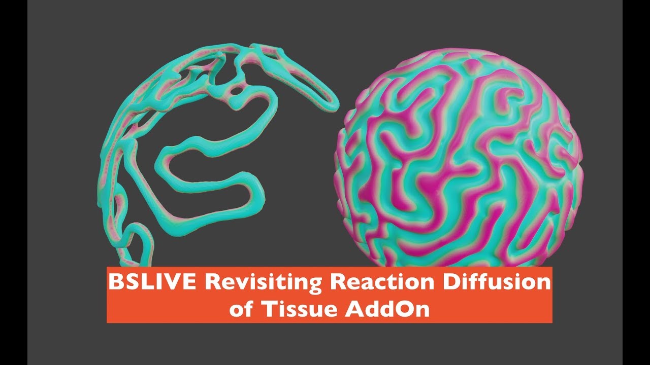 BSLIVE Revisiting Reaction Diffusion in Tissue Add-On (Numba Accelerated)