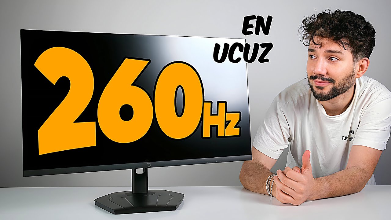 TÜRKİYE'NİN EN UCUZ 260Hz IPS OYUNCU MONİTÖRÜ LUNIS L60