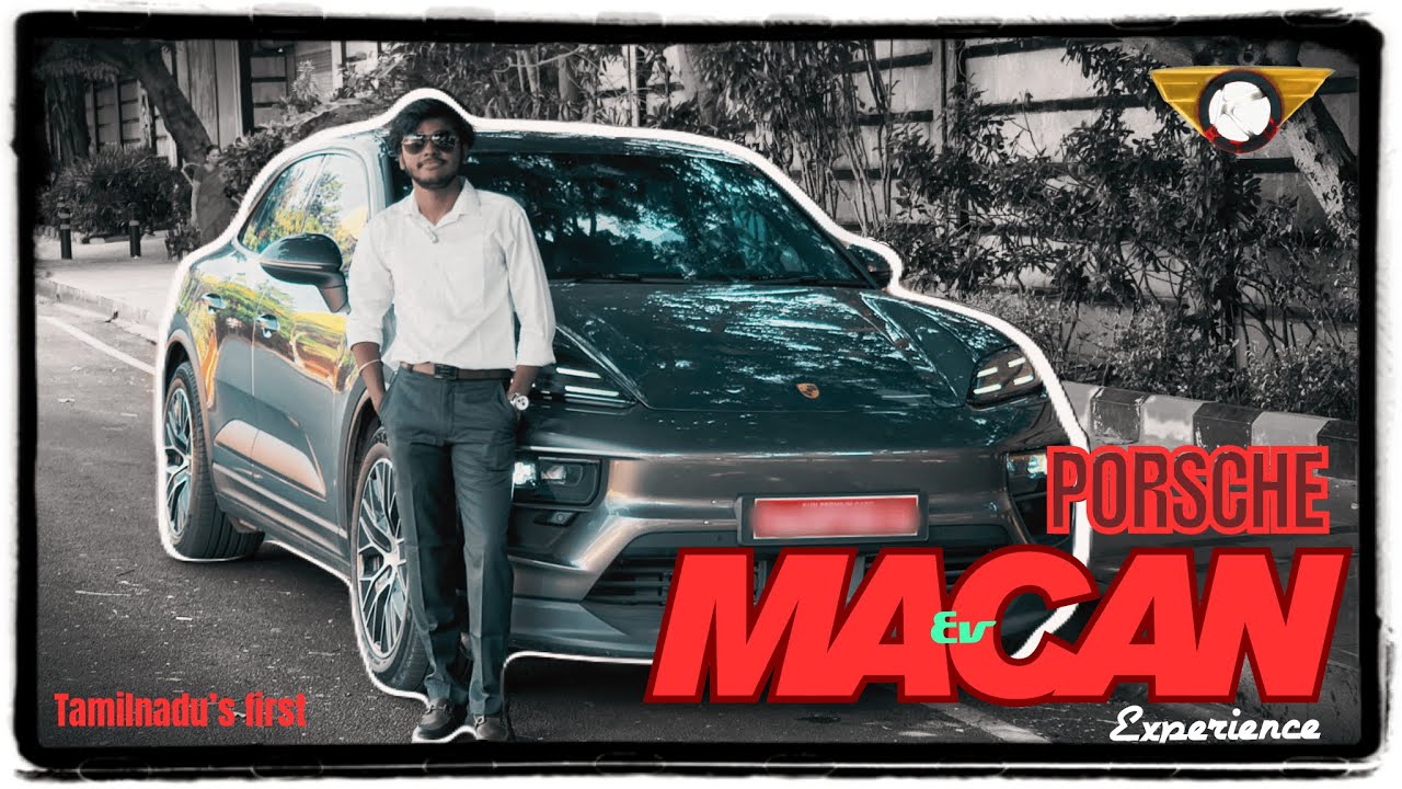 PORSCHE MACAN Ev🔋⚡|2025 |Tamil Nadu's 1st CAR🔥|Aventurine Green |Luxury Compact SUV| தமிழ் Review...