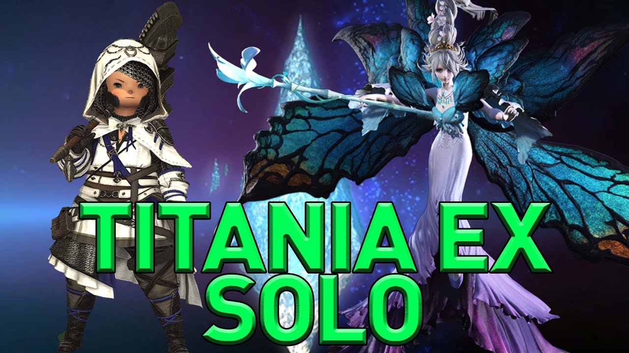FFXIV Dawntrail - Titania EXTREME Solo (7.01)