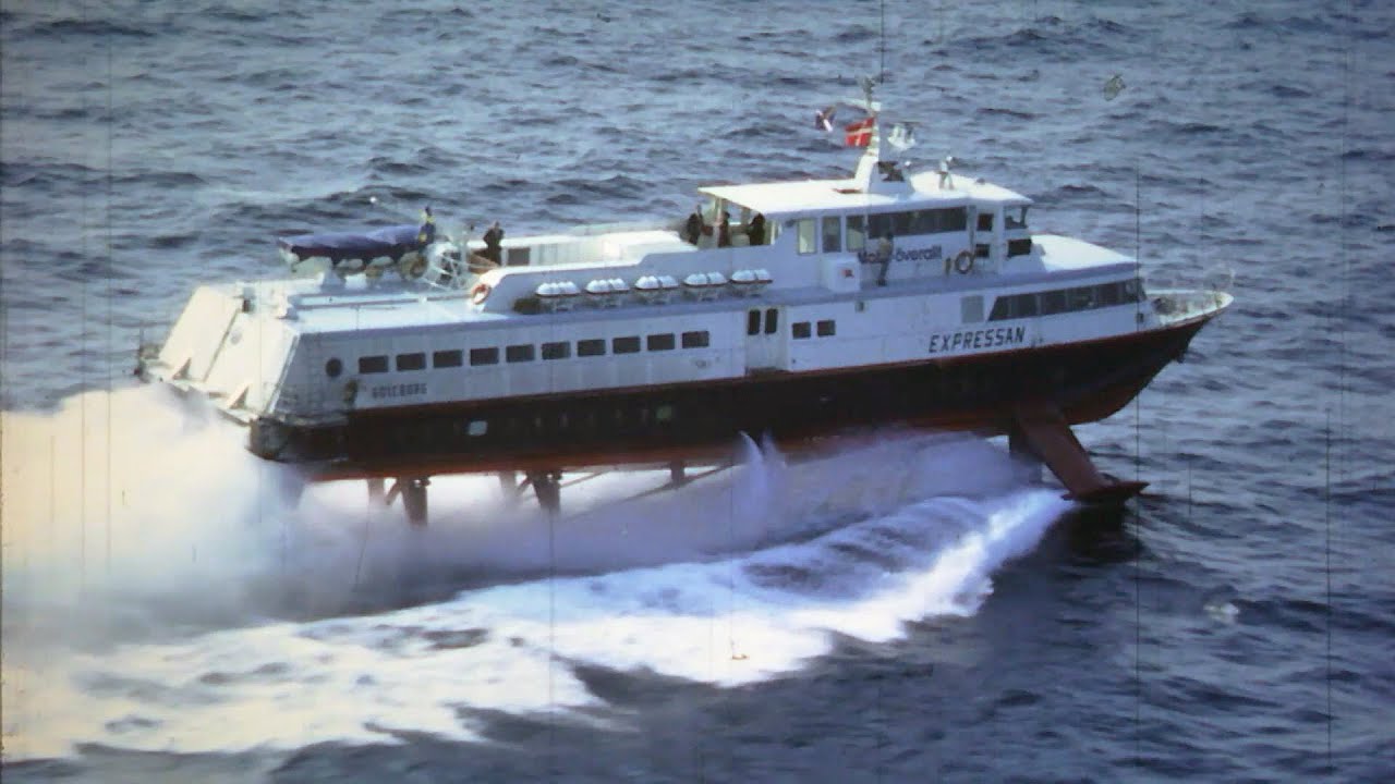 HYDROFOIL -- Supramar AG History by Thomas Wuhrmann in Switzerland -- Hydrofoil