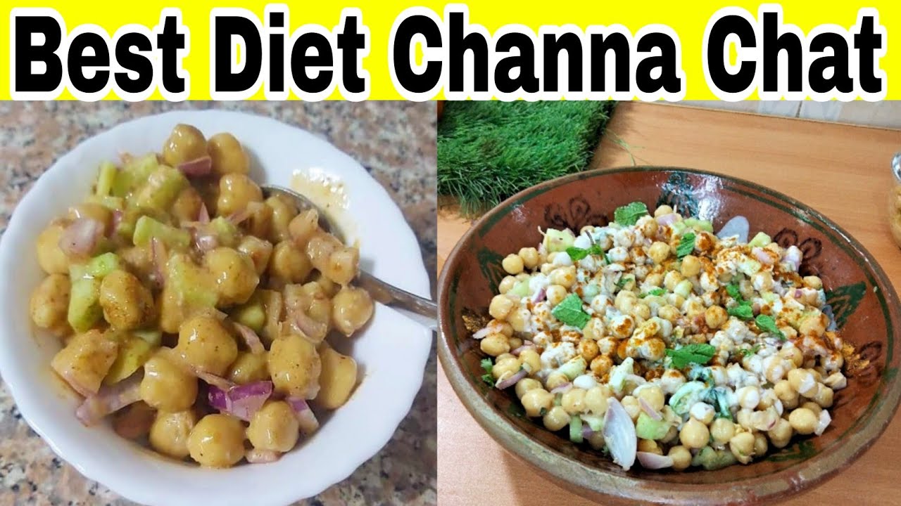 Diet Recipes | Healthy Chaat Recipes For Weight Loss | Easy Snacks Recipe | Channa Chat Recipe