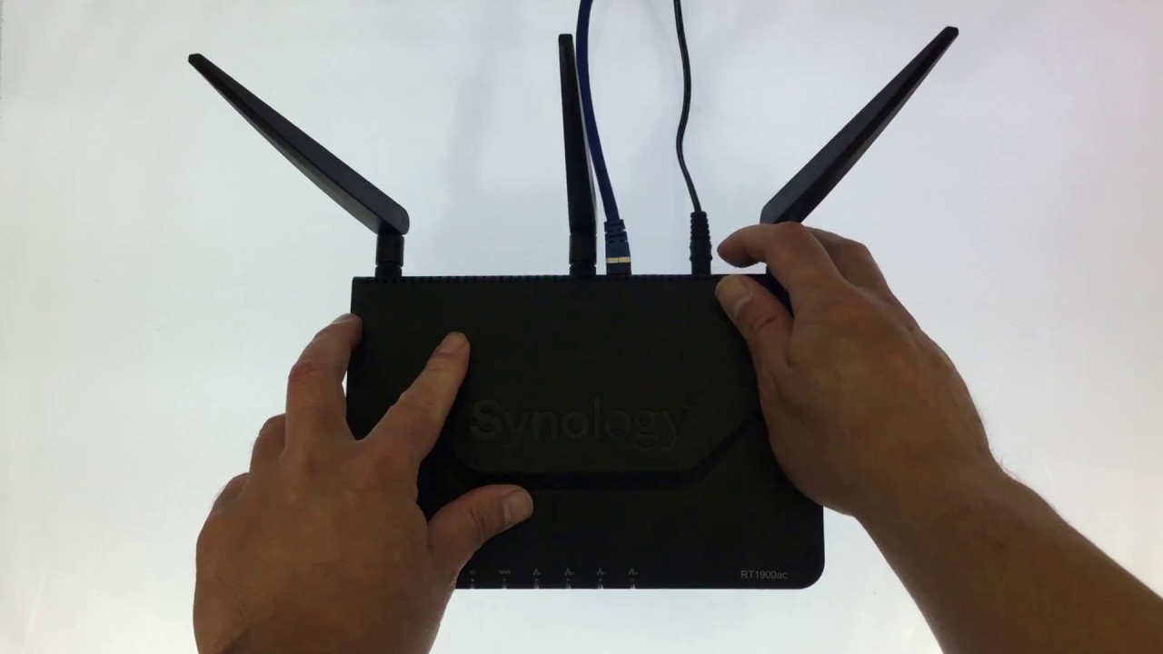 The advanced wireless ( WiFi ) settings on a Synology Router