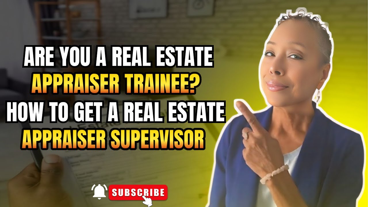 How To Become A Real Estate Appraiser What you need to know. How to get training and experience.