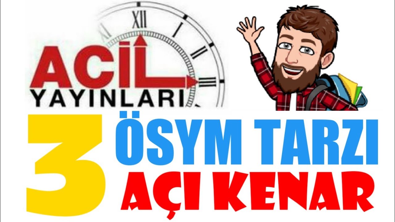 ACİL 'den 3 AÇI - KENAR Bağıntısı Çözümü