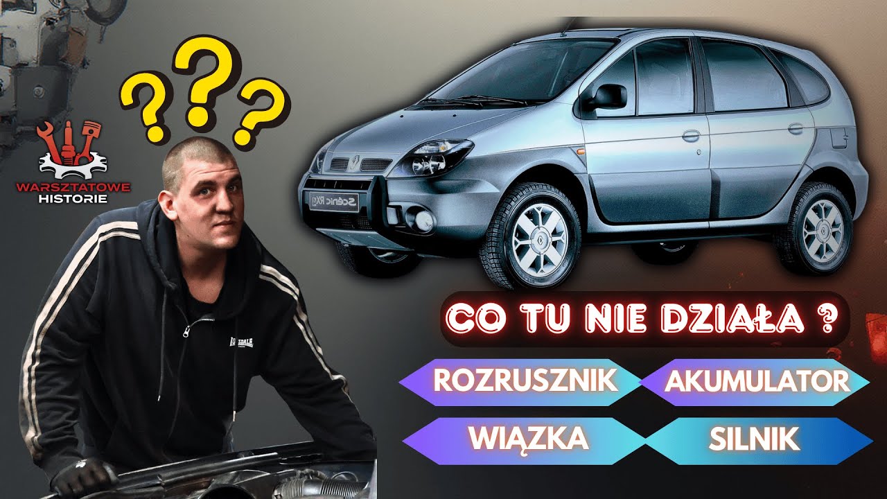 Ten ciekawy SCENIC 4x4 sprawiał mase kłopotów elektrycznych