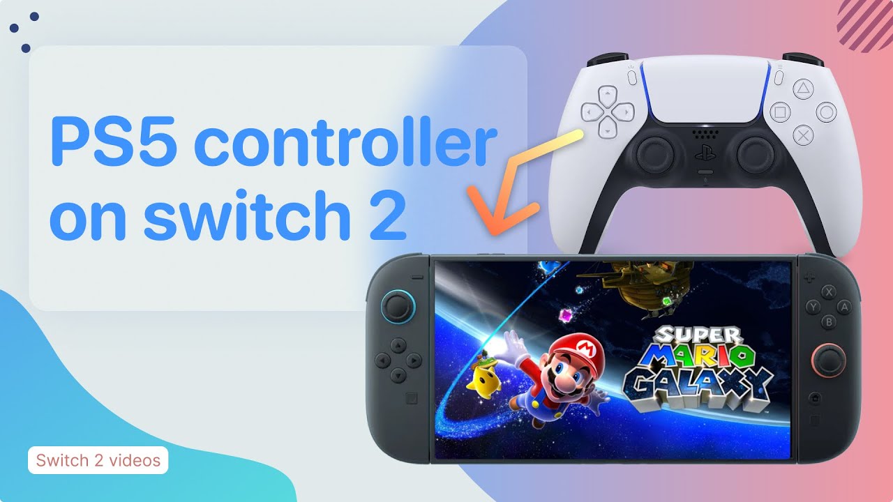 How to use a PlayStation 5 controller on your Nintendo Switch 2! Magic NS Usb PS5 setup!